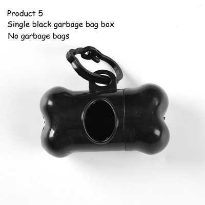 Mājdzīvnieka kaula formas plastmasas futrālis Atkritumu maisu komplekts Atkritumu uzpilde Atkritumu uzglabāšanas dozators Kaķim Suņiem Izkārnījumu maisiņu Turētājs Instrumentu komplekts