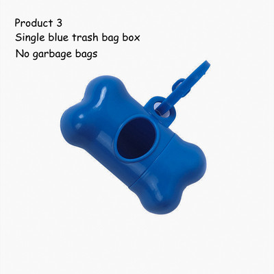 Mājdzīvnieka kaula formas plastmasas futrālis Atkritumu maisu komplekts Atkritumu uzpilde Atkritumu uzglabāšanas dozators Kaķim Suņiem Izkārnījumu maisiņu Turētājs Instrumentu komplekts