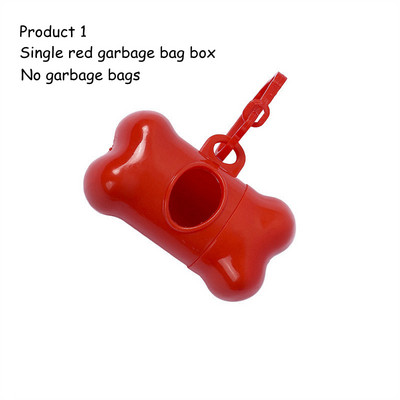 Mājdzīvnieka kaula formas plastmasas futrālis Atkritumu maisu komplekts Atkritumu uzpilde Atkritumu uzglabāšanas dozators Kaķim Suņiem Izkārnījumu maisiņu Turētājs Instrumentu komplekts