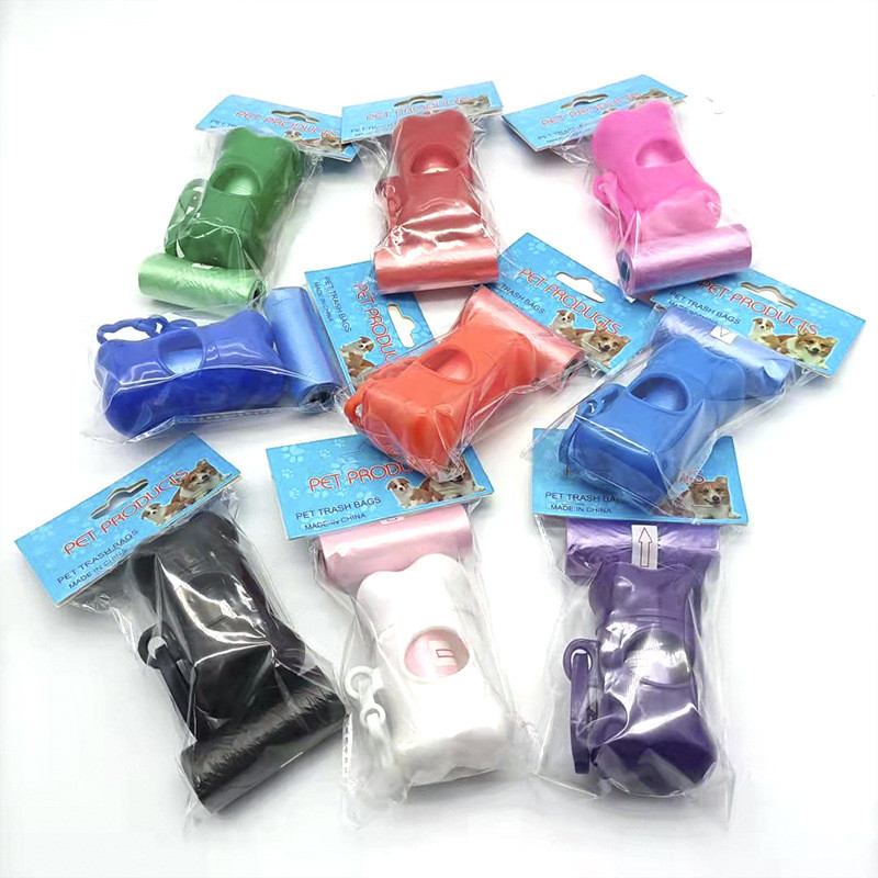 Mājdzīvnieka kaula formas plastmasas futrālis Atkritumu maisu komplekts Atkritumu uzpilde Atkritumu uzglabāšanas dozators Kaķim Suņiem Izkārnījumu maisiņu Turētājs Instrumentu komplekts