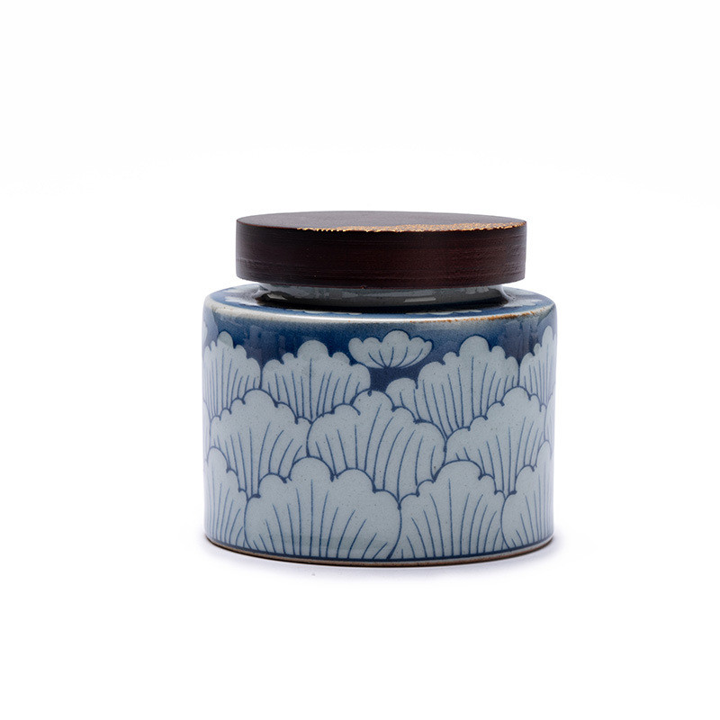 Keramika Pelnu urnas turētājs mājdzīvnieku piemiņas bēres Pelnu burkas urna cilvēku kremēšanai.