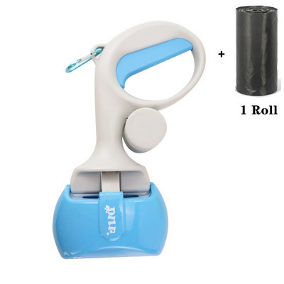 Skupljač izmeta za kućne ljubimce Čistač izmeta za pse Lopata za izmet Lopata za izmet Prijenosna kopča za izmet kućnih ljubimaca sa sakupljačem vreća za smeće