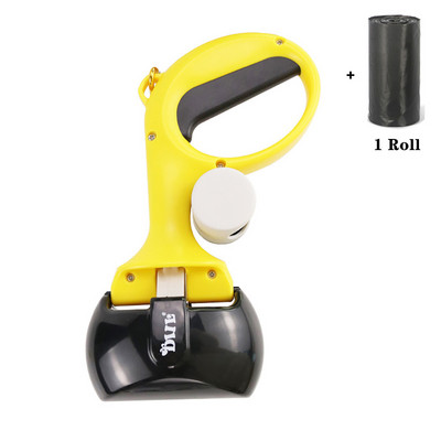 Skupljač izmeta za kućne ljubimce Čistač izmeta za pse Lopata za izmet Lopata za izmet Prijenosna kopča za izmet kućnih ljubimaca sa sakupljačem vreća za smeće