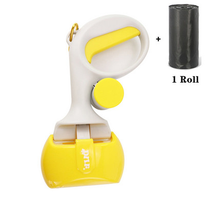 Skupljač izmeta za kućne ljubimce Čistač izmeta za pse Lopata za izmet Lopata za izmet Prijenosna kopča za izmet kućnih ljubimaca sa sakupljačem vreća za smeće