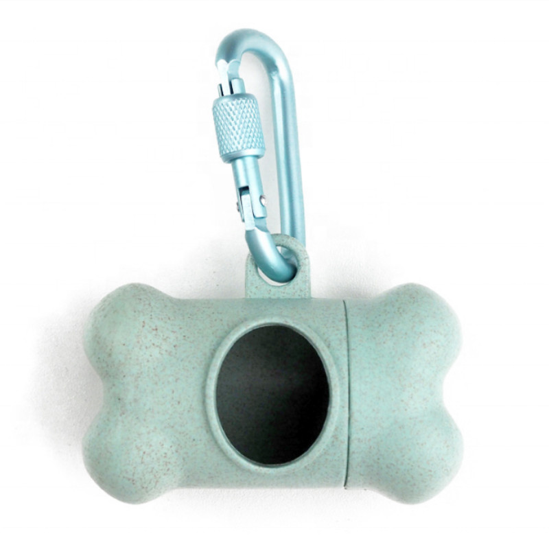 Eko mājdzīvnieku suņu izkārnījumu maisiņš Kaulu formas dozators Atkritumu atkritumu vedējs Turētājs Dozatori Suņiem Atkritumu tīrīšanas rīks Mājdzīvnieku piederumi собак