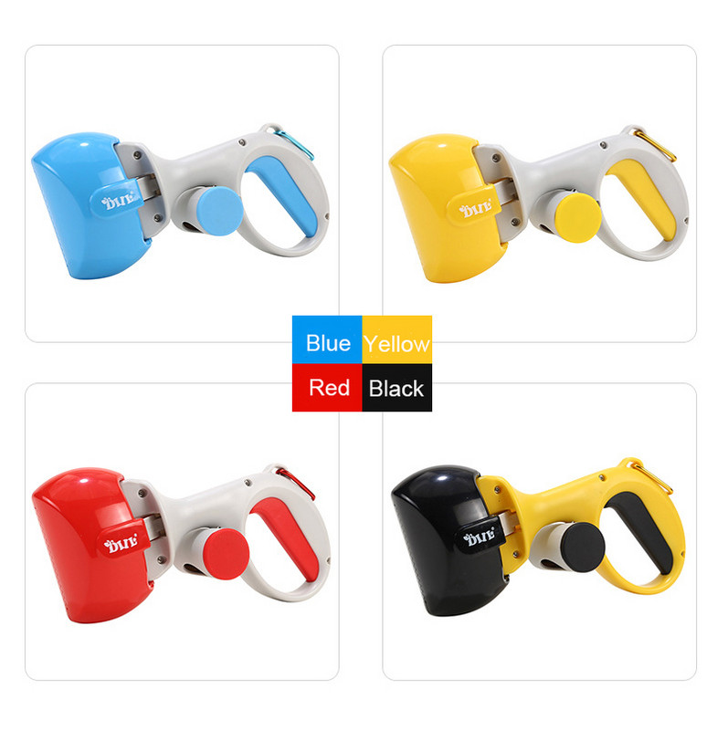 Pet Pooper Scooper Prijenosna kopča za pseća govana Poop Lopatica Lopata Čeljust Vanjski sakupljač životinjskog otpada Kućni ljubimci Psi Alati za čišćenje