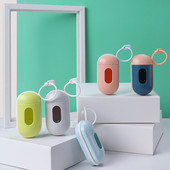 Nova prijenosna tableta u obliku tablete Vrećica za izmet pasa kućnog ljubimca Dozator Vreće za smeće Nosač s 1 rolnom Vreća za izmet psa Psa Dodaci za pse