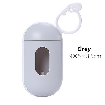 Nova prijenosna tableta u obliku tablete Vrećica za izmet pasa kućnog ljubimca Dozator Vreće za smeće Nosač s 1 rolnom Vreća za izmet psa Psa Dodaci za pse