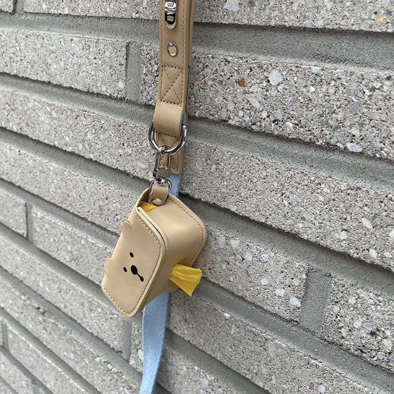 INS Suņu aksesuāri Jauka lāča āda Jauna suņu izkārnījumu maisiņš Lāpsta Kaķu kakas Mājdzīvnieku atkritumu maiss Izplatīšanas glabāšanas soma Suņu piederumi