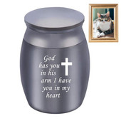 Pogrebne urne za kućne ljubimce Mala aluminijska urna za kremiranje uspomena Mini metalna dijeljena osobna pogrebna urna za kućne ljubimce ili ljudski pepeo