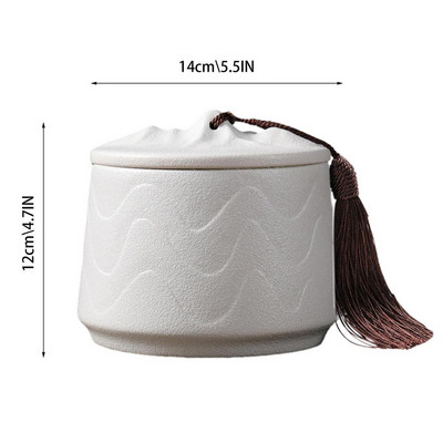 Mājdzīvnieku urna Personalizējiet baltu keramikas piemiņas bēru urnu pelniem Keramikas mājdzīvnieku suņu kaķu turētāji Urnas Dekoratīvās piemiņas kastes