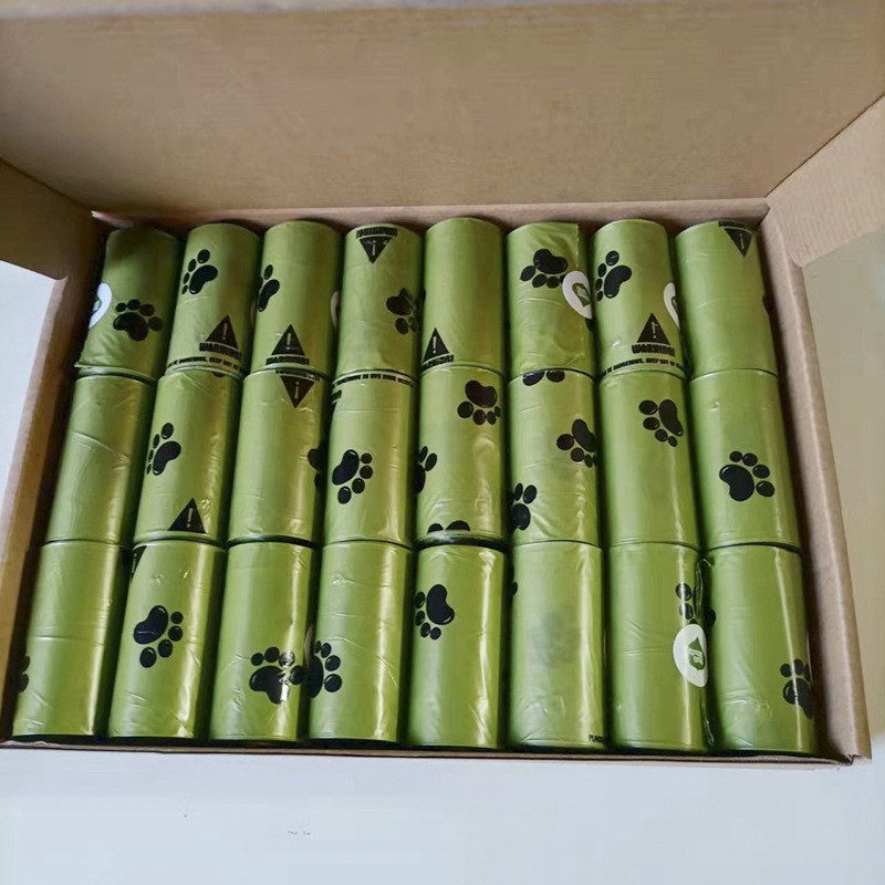 24 role Biorazgradive vrećice za pseći izmet zadebljanja 0,018 mm Vreća za izmet Razgradive vrećice za mačji izmet Na otvorenom Ekološki prihvatljive potrepštine za kućne ljubimce