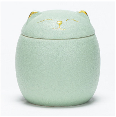 Maza mājdzīvnieka urna Putns Mājdzīvnieku urnas Kremēšana Mājdzīvnieku zārki Apbedīšanas Vāze Kaķu kremēšana Pelni cilvēku pelniem Izgatavota keramika Ar rokām apgleznota