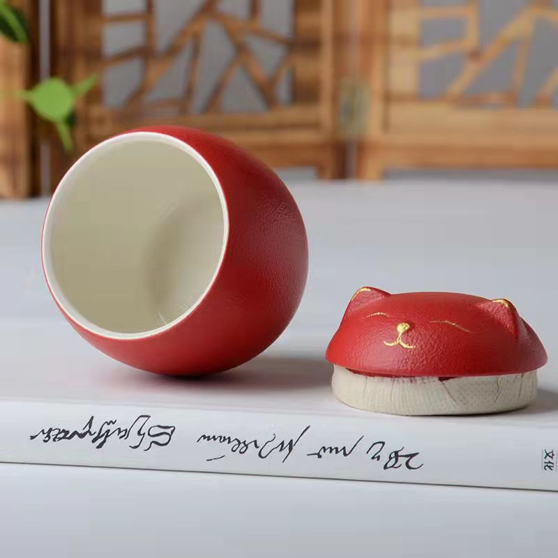 Maza mājdzīvnieka urna Putns Mājdzīvnieku urnas Kremēšana Mājdzīvnieku zārki Apbedīšanas Vāze Kaķu kremēšana Pelni cilvēku pelniem Izgatavota keramika Ar rokām apgleznota