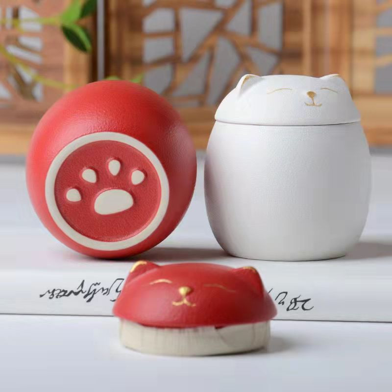 Maza mājdzīvnieka urna Putns Mājdzīvnieku urnas Kremēšana Mājdzīvnieku zārki Apbedīšanas Vāze Kaķu kremēšana Pelni cilvēku pelniem Izgatavota keramika Ar rokām apgleznota