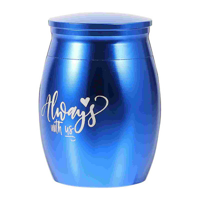 Urna Urne za psa za kućne ljubimce Kremiranje za uspomene Mini mačji čelik Memorijalni privjesak od nehrđajućeg pepela Lijes s teglom za životinje Kutija za pepeo Privjesci za uspomene