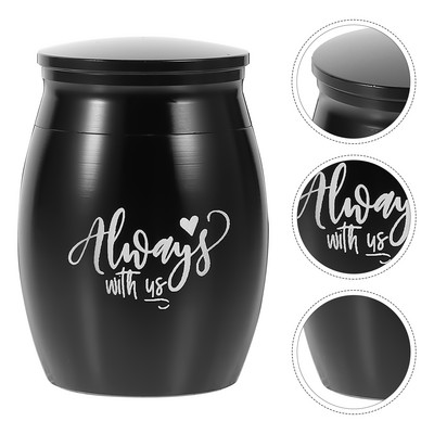 Urna Urne za psa za kućne ljubimce Kremiranje za uspomene Mini mačji čelik Memorijalni privjesak od nehrđajućeg pepela Lijes s teglom za životinje Kutija za pepeo Privjesci za uspomene