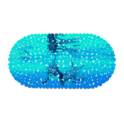 3D drukāts vannas istabas paklājiņš pretslīdošs paklājiņš vannas istabai PVC tualetes dušas istabas vannas dekors, neslīdošs kāju paklājiņš tualetes telpai