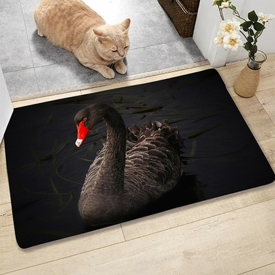 Divlje životinje Neklizajuća prostirka za kupanje Lav Tigar Leopard Zebra Morska kornjača Labud Kupaonski tepih Vanjski prostirke Crni ulazni otirač