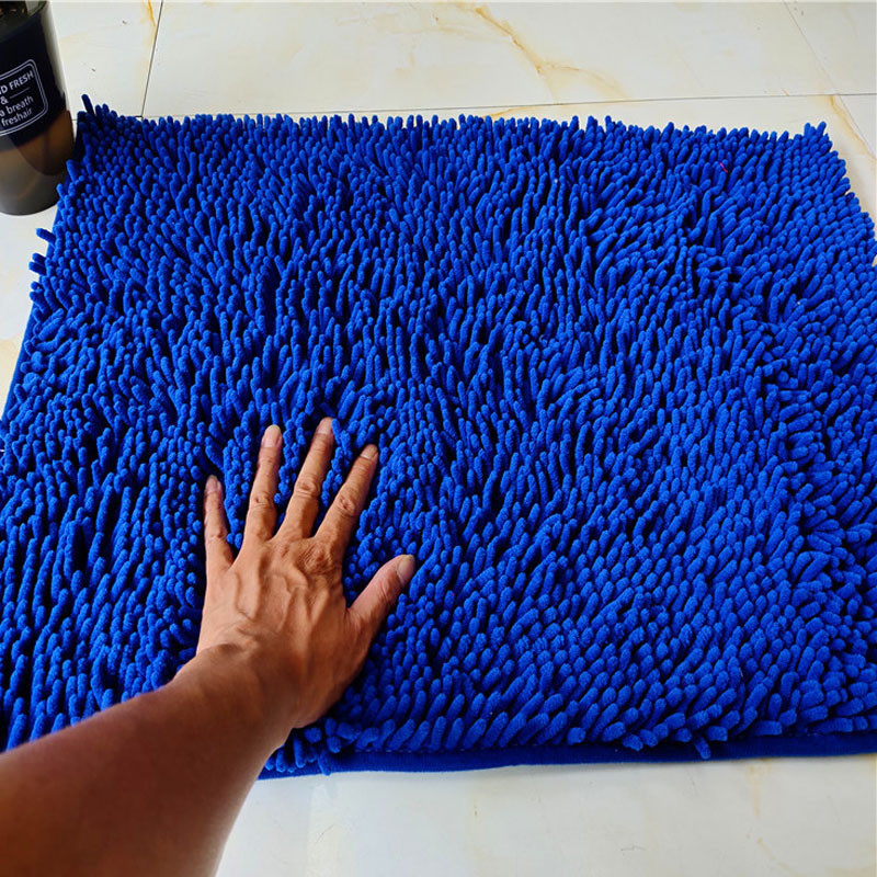 2 kom./komplet debelog tepiha od šenile, ulazna vrata, kupaonska protuklizna prostirka, upijajuća kuhinjska toaletna prostirka, podna prostirka od šenile