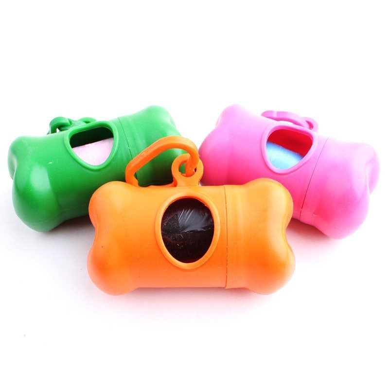 Lastic mājdzīvnieku atkritumu maisu dozators suņiem Atkritumu maisu turētājs Atkritumu maisu dozators Pārnēsāšanas futrālis Suņu piederumi Aksesuāri kaktu maisiņi