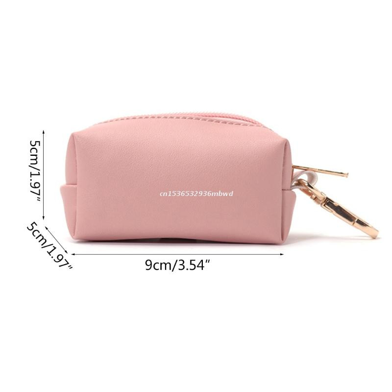 Mājdzīvnieku atkritumu maisu turētāja maisiņš Pārnēsājams mājdzīvnieki Suņu kakas Mīksts PU ādas maisiņu dozators Dropship