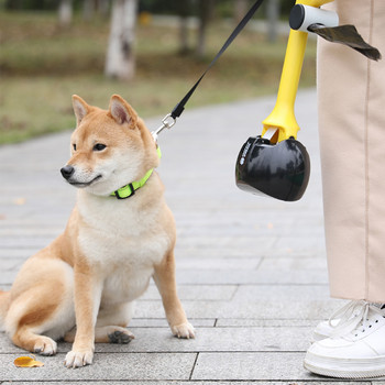 Дозатор за торбички за кучешки изпражнения Продукти за домашни любимци за подложка за пикаене на кучета Pooper Scooper Cleaning Pets Suppliers Дозатор за торбички за кученца с изпражнения Инструменти