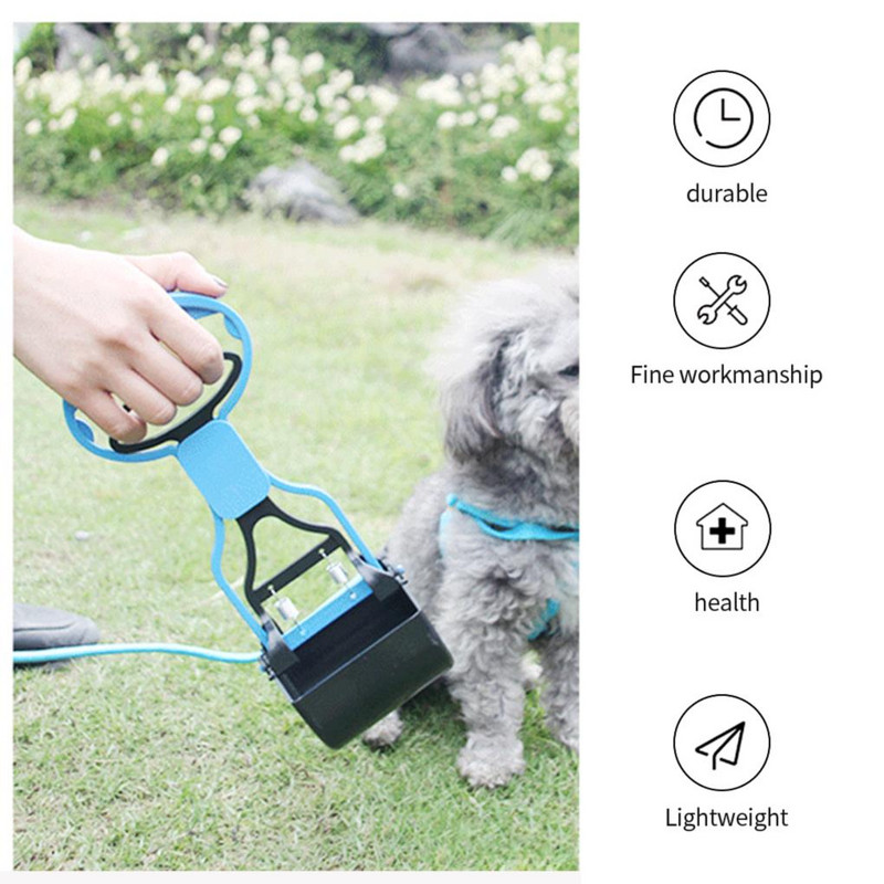 Ručna prijenosna lopatica za kućne ljubimce Skupljač životinjskog izmeta Prijenosni odstranjivač izmeta Skupljač zahodskog otpada Alat za čišćenje u šetnji pasa