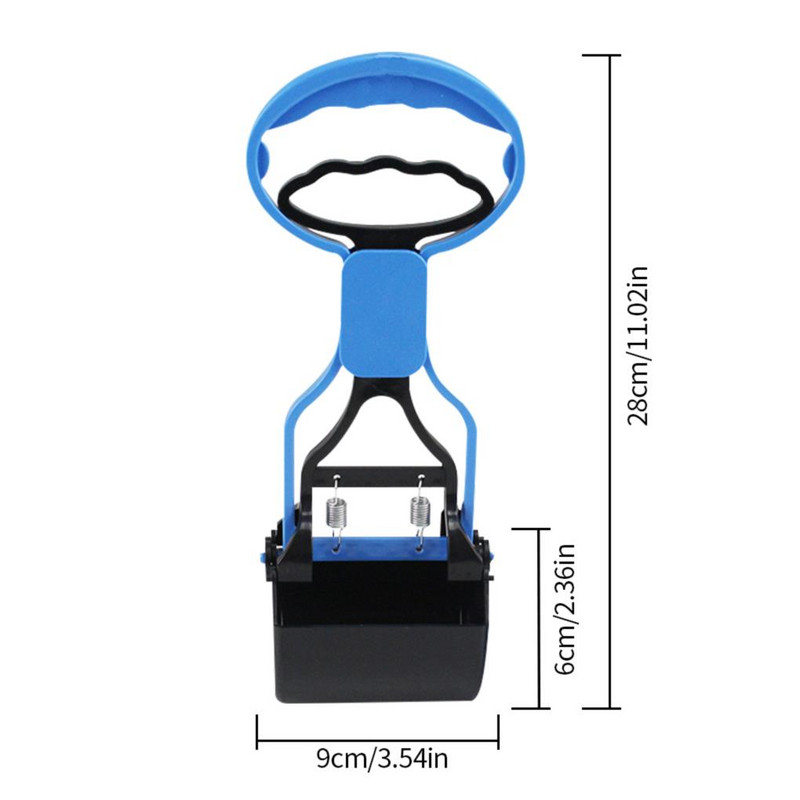 Ručna prijenosna lopatica za kućne ljubimce Skupljač životinjskog izmeta Prijenosni odstranjivač izmeta Skupljač zahodskog otpada Alat za čišćenje u šetnji pasa