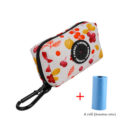 KOMMILIEF auduma suņu izkārnījumu maisiņu dozators Pārnēsājami suņu izkārnījumu maisiņi suņiem Atkritumu maisu uzglabāšanas soma Mājdzīvnieku suņu izkārnījumu maisiņu turētājs