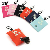 Mājdzīvnieku izejmateriāli Audekls Atkritumu maisi Izkārnījumu maisu dozators Pārnēsājams suņu kaku atkritumu maisu turētājs āra kucēnu kaķu savākšanas organizators