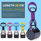 2022. gada mājdzīvnieku garā roktura lāpstiņa suņu atkritumu savācējs žokļa izkārnījumu liekšķere āra tīrīšanai. Ērta dzīvnieku atkritumu savākšana