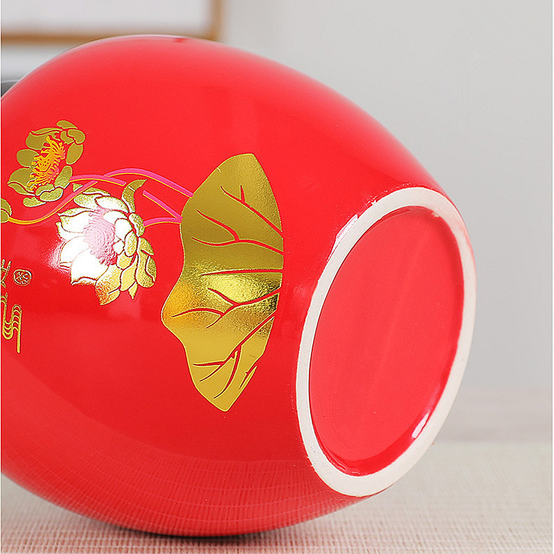 Urne za kremaciju za ljudski pepeo Vintage cvjetni uzorak Urna za pepeo za ljudske keramičke posude Memorijal Držač pepela Kovčezi Urne