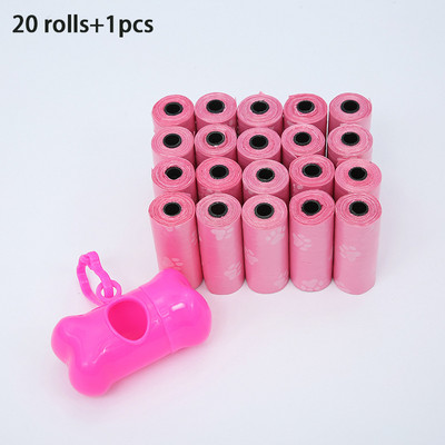 20 rola Vreća za smeće za kućne ljubimce Vrećice za pseći izmet Dozator za smeće za vanjsko jednokratno korištenje Puppy Cat Clean Pooper Pribor za kućne ljubimce Proizvodi za pse