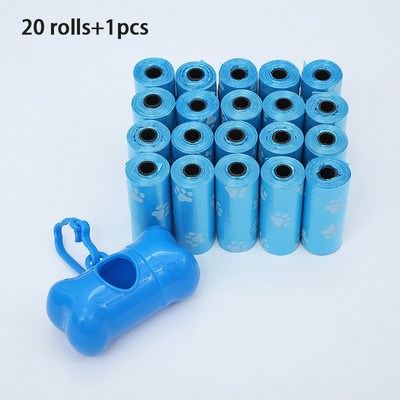 20 rola Vreća za smeće za kućne ljubimce Vrećice za pseći izmet Dozator za smeće za vanjsko jednokratno korištenje Puppy Cat Clean Pooper Pribor za kućne ljubimce Proizvodi za pse