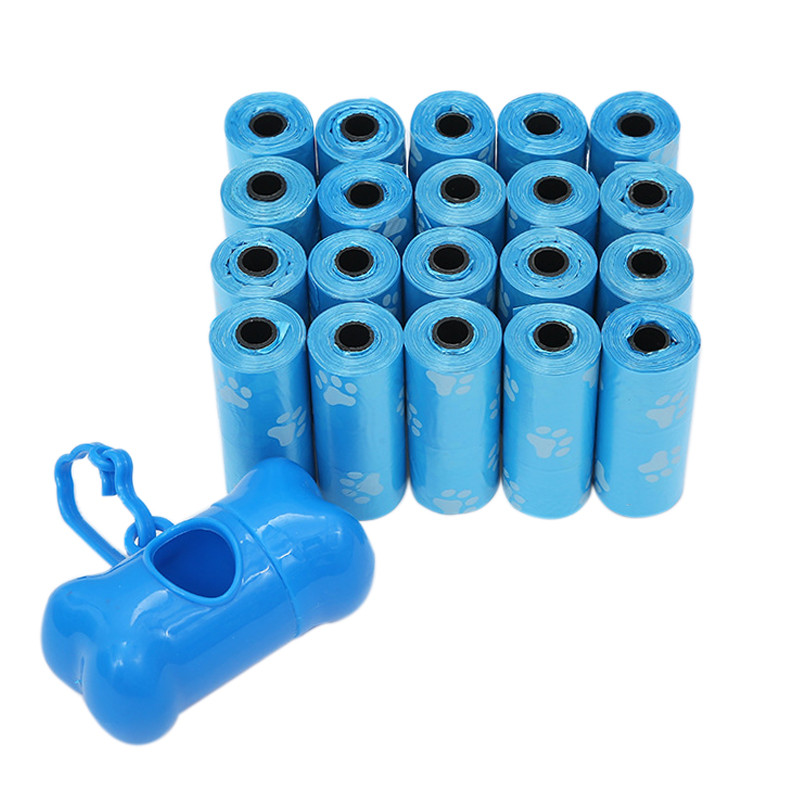 20 rola Vreća za smeće za kućne ljubimce Vrećice za pseći izmet Dozator za smeće za vanjsko jednokratno korištenje Puppy Cat Clean Pooper Pribor za kućne ljubimce Proizvodi za pse