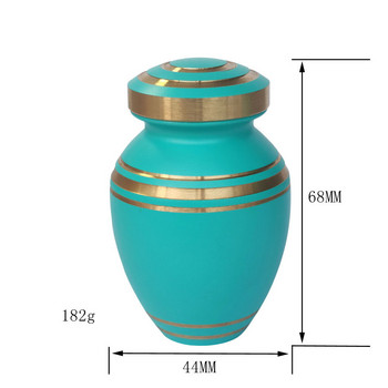 Pet Relative Urn Brass Material Cat And Dog Small Pet Crimation Funeral Metal Souvenir 68*44mm 2023 Νέο