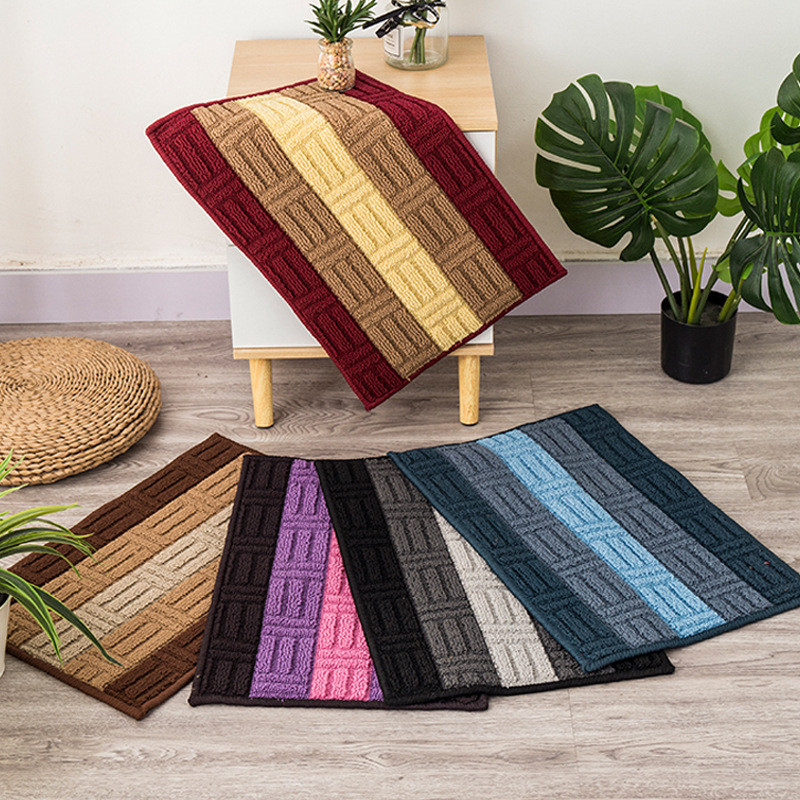 Kupaonska neklizajuća prostirka Jacquard polipropilenski tepih za spavaću sobu Višebojna visokokvalitetna podna prostirka Protuklizna podloga za kupaonsku podlogu Podloga za pedale