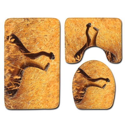 Ocean Dolphin Penguin Pattern prostirke u kupaonskom setu Kupaonske potrepštine Kupaonska prostirka kupaonski proizvodi Kupaonske prostirke Otirač