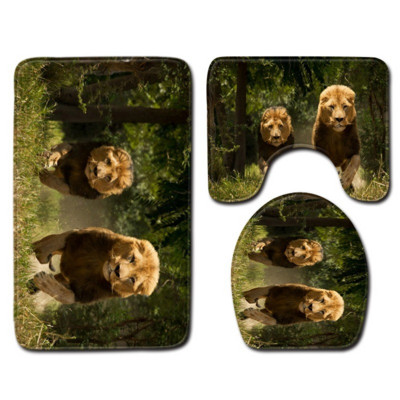 Ocean Dolphin Penguin Pattern prostirke u kupaonskom setu Kupaonske potrepštine Kupaonska prostirka kupaonski proizvodi Kupaonske prostirke Otirač