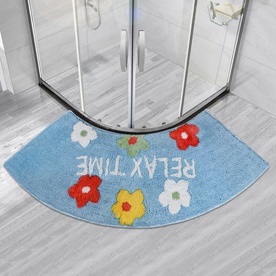 Sector Kupaonska neklizajuća donja prostirka Mekana pahuljasta čupava prostirka za dom Hotelska kupaonica Tuš Podne prostirke Podloga za noge