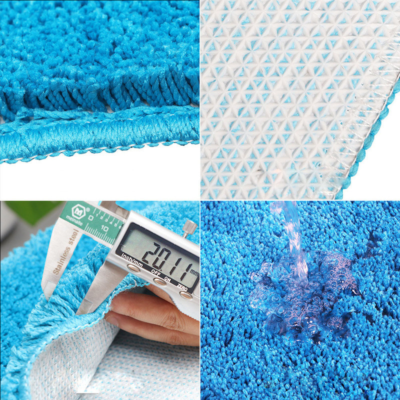 Sector Kupaonska neklizajuća donja prostirka Mekana pahuljasta čupava prostirka za dom Hotelska kupaonica Tuš Podne prostirke Podloga za noge