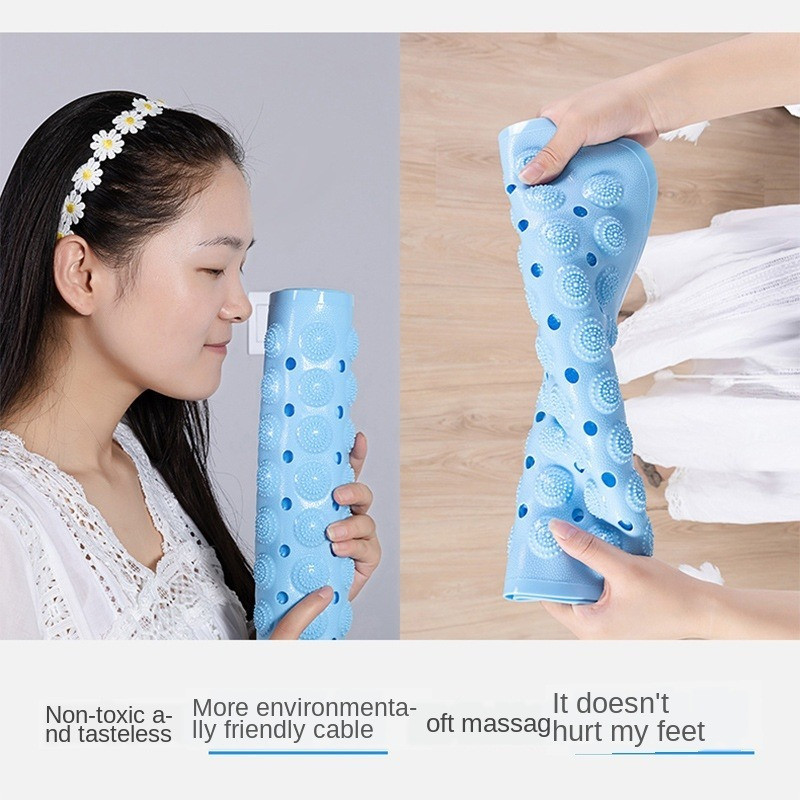 2020 vannas istabas neslīdošs paklājs PVC bezgaršīgs masāžas vannasistabas neslīdošs paklājs ar piesūcekni grīdas paklājiņu dušas paklājiņš