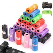 Mājdzīvnieku suņu izkārnījumu maisiņi Dozators Atkritumu maiss Kucēns Kaķis Izkārnījumu maisiņš Mazie ruļļi āra tīrīšanai Mājdzīvnieku piederumi