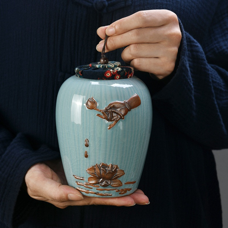 Ledus plaisas glazūras keramikas apbedīšanas urna piemiņas zīmēm — mazs satur līdz 30 kubikcollu pelnu — mājdzīvnieku kremācijas urna pelniem