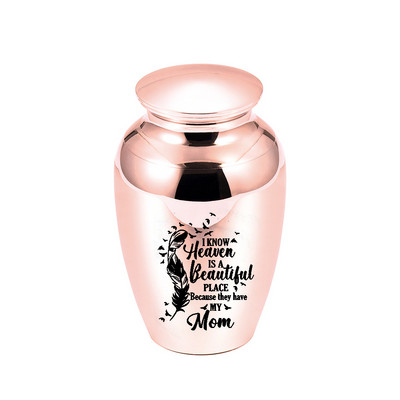 Urna za nakit za kremaciju uspomena komemorativno ljudsko pero galeb držač pepela vodootporna posuda za pepeo ekskluzivna urna po narudžbi