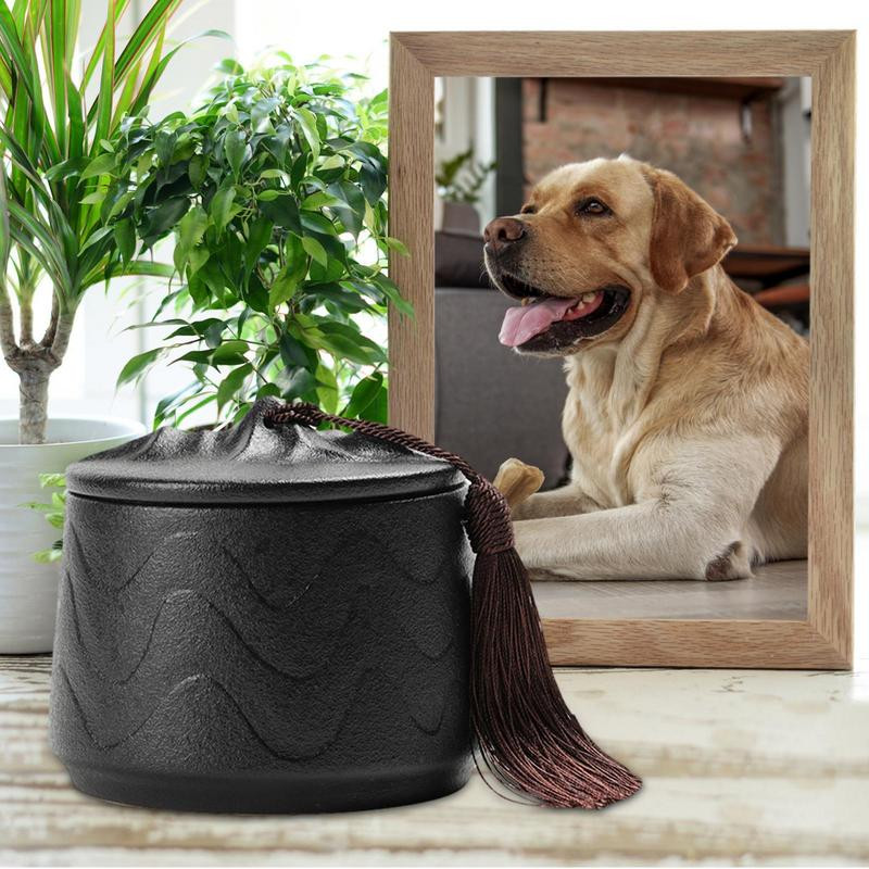 Kutya és macska kerámia urna Kerámia Emlék Urnák macskáknak és kutyáknak Emlékállat hamvasztásos urnák kutyáknak és macskáknak Hamu