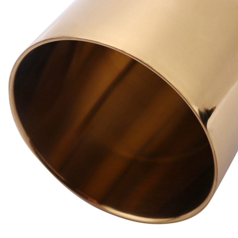 4X kuldse lillevaasi pliiatsihoidja lauaarvuti hoiukonteiner majakontori jaoks – silinder