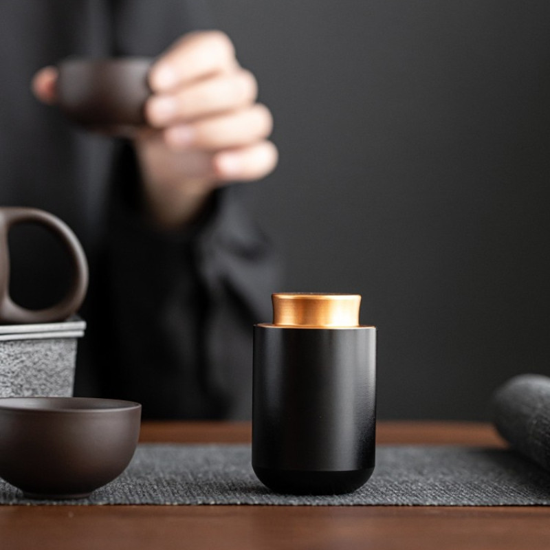 Novi stil kreativne male veličine prijenosna jednostavna mala kutija za skladištenje čaja kutija za pakiranje limenke čaja