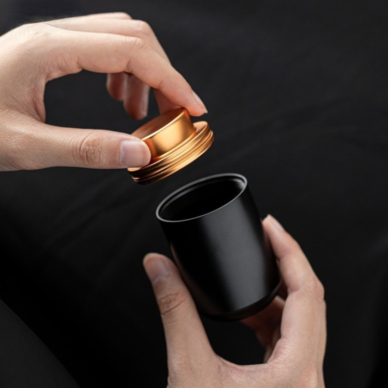 Novi stil kreativne male veličine prijenosna jednostavna mala kutija za skladištenje čaja kutija za pakiranje limenke čaja